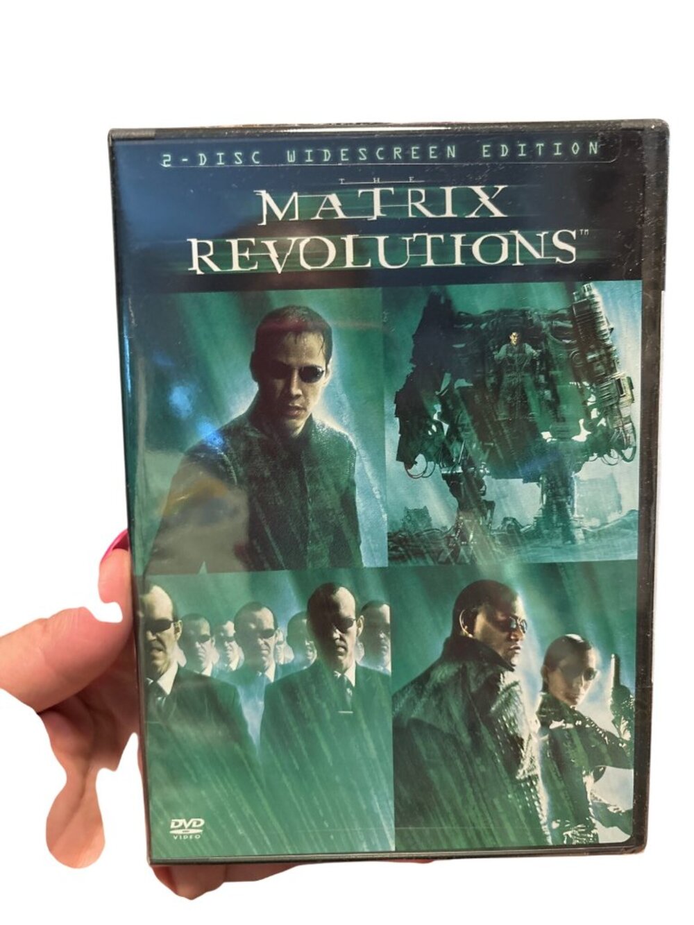 The Matrix Revolutions DVD 2 Disc Widescreen Edition Warner Bros. 2003 Sci Fi